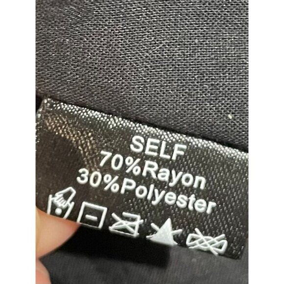 Pol Black Studded Strappy Tank Top With V-Neckline & Cross Back Design - Size S - Picture 10 of 16